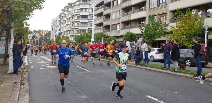 76 azpeitiarrek bukatu dute 54. Behobia-Donostia lasterketa