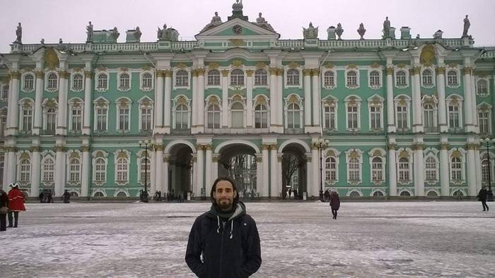 Alvaro Martin: "Oso gogorra  eta bakartia da Errusiako negua"