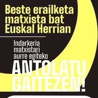 Elkarretaratzea Bilboko hilketa matxista salatzeko