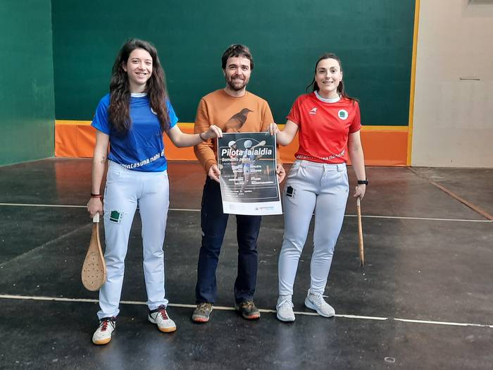 Gomazko paletako pilota jaialdia izango da etzi Frontoi Txikian