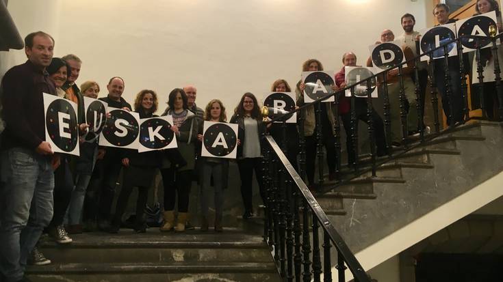 Azpeitiko udalbatzak bat egin du Euskaraldiarekin