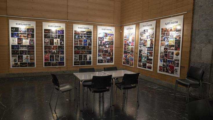 Sanagustinen hamar urte, irudietan