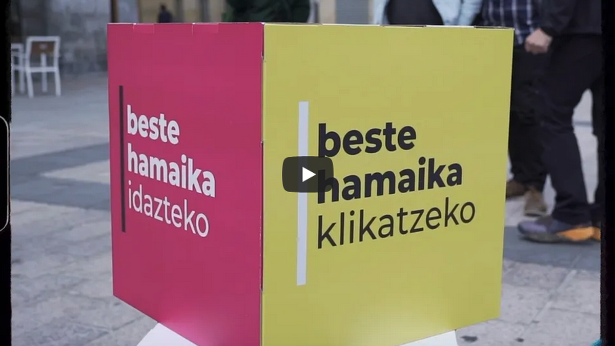 11 ikus-entzunezko laburrak, bideo batean